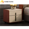 Hot Sale Modern Wood Frame nightstand High Quality Elegant Bedside Table With Two Drawer